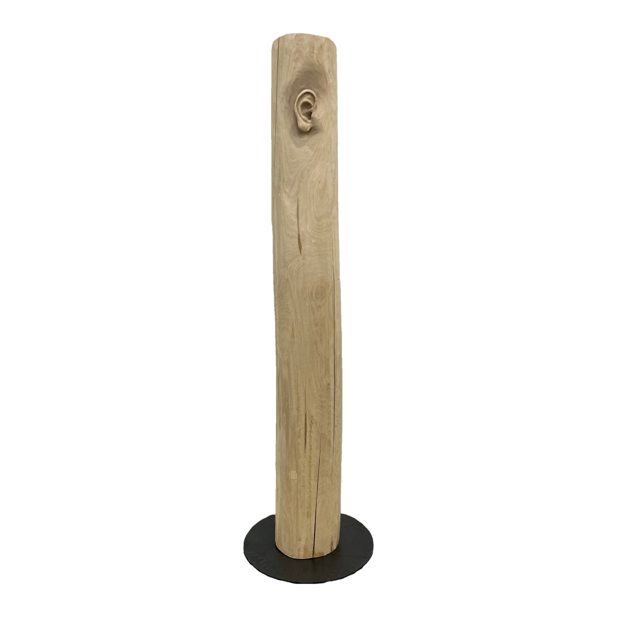 Miglė Janušaitė Jašauskė, Klausykla No. 5, 2026, wood, H 122 cm