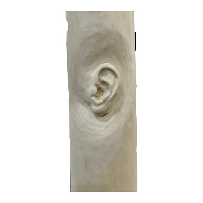 Miglė Janušaitė Jašauskė, Klausykla No. 8, 2026, wood, H 161 cm