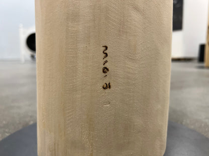 Miglė Janušaitė Jašauskė, Klausykla No. 8, 2026, wood, H 161 cm
