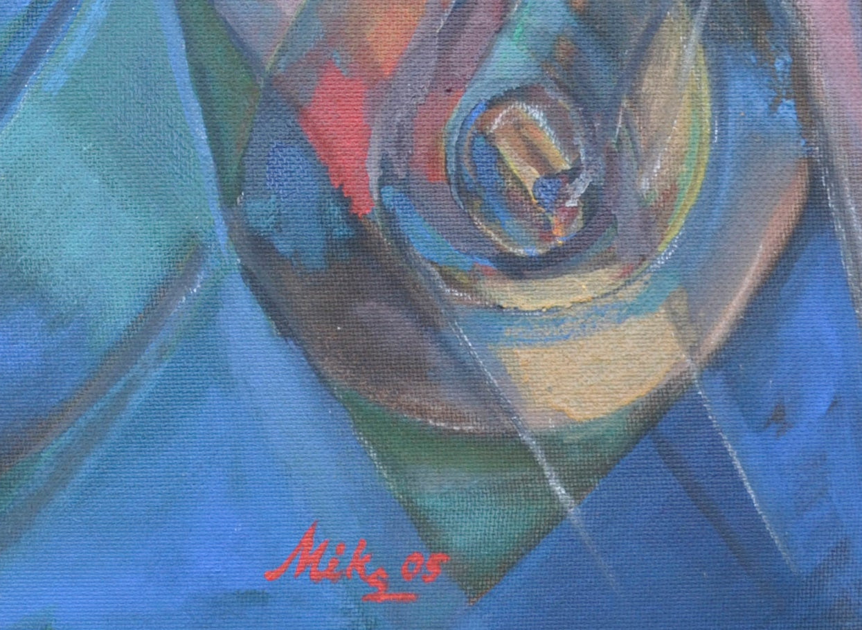 Jurgis Mikševičius | Nocturne (Noktiurnas), 2005 | Aliejus ant plokštės, 60x90