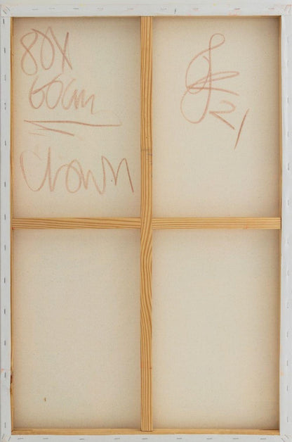 Olivia Sterling | God Protects Fools & Drunks, 2021 | Drobė, akrilas, 92x61