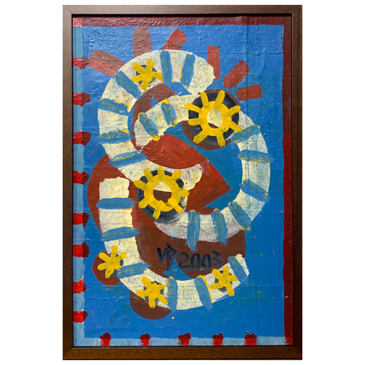 Vytautas Povilaitis | Be pavadinimo, 2003 | Aliejus, drobė, 60x40 (63x43)