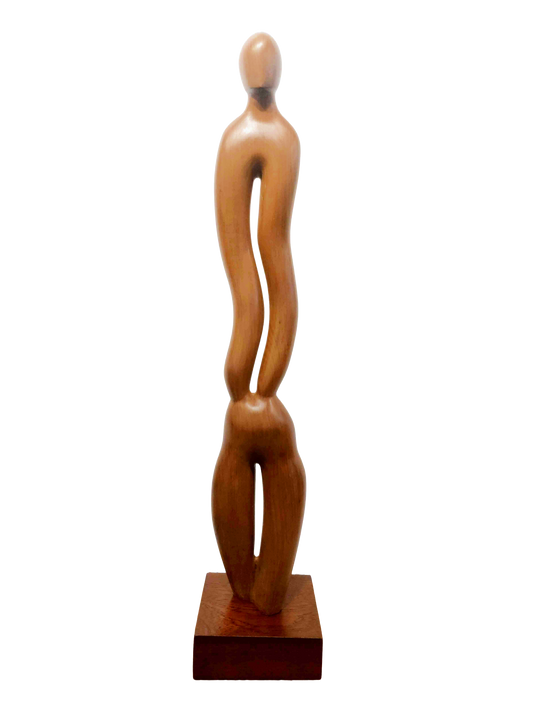 Pierre Dedieu (1928-2013, France) | Figure ajourée, 1950s | Olive Tree, 72x14x13.5