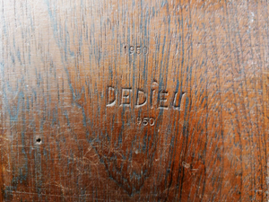 Pierre Dedieu (1928-2013, Prancūzija) | Keliaujanti figūra, 1950 | Alyvmedis, 72x14x13.5