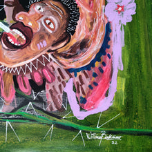 Load image into Gallery viewer, William Bakaïmo (Kamerūnas)&lt;br&gt;The New Game, 2022&lt;br&gt;Akrilas, drobė, 118×108