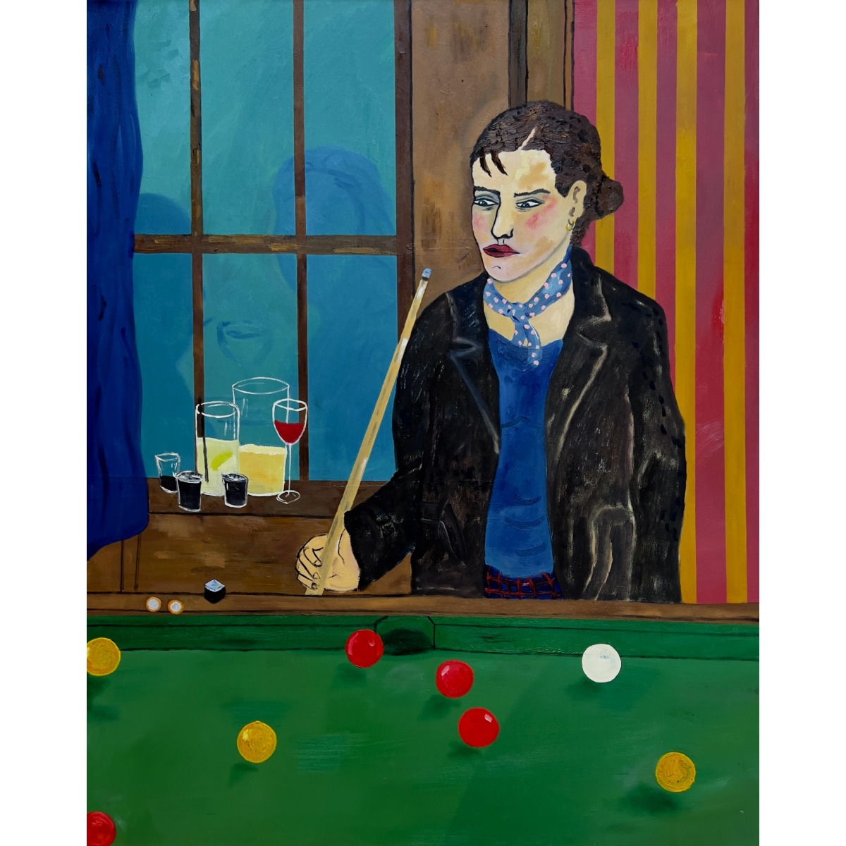 Theo Bardsley | Chalk, 2026 | Oil on canvas, 102 x 81.5 cm
