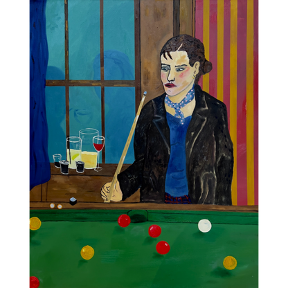 Theo Bardsley | Chalk, 2026 | Oil on canvas, 102 x 81.5 cm