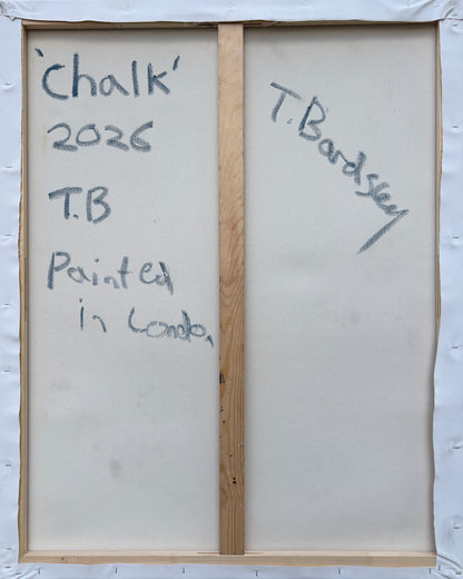 Theo Bardsley | Chalk, 2026 | Oil on canvas, 102 x 81.5 cm