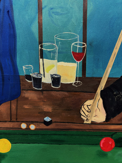 Theo Bardsley | Chalk, 2026 | Oil on canvas, 102 x 81.5 cm