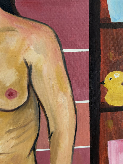 Theo Bardsley | Drip Dry, 2026 | Oil on canvas, 51 x 41 cm
