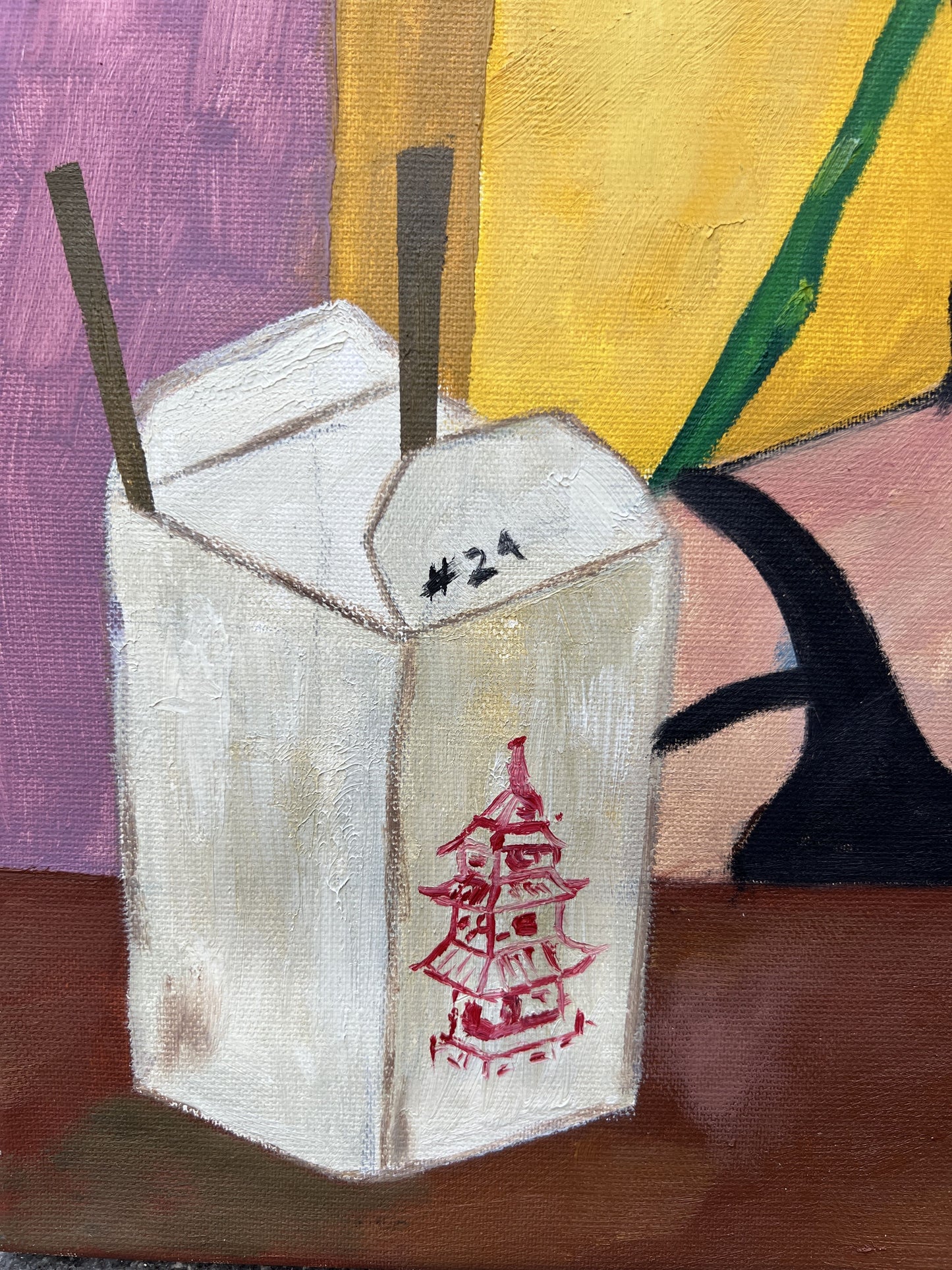 Theo Bardsley | Hoping They Cancel, 2026 | Oil on canvas, 51 x 41 cm