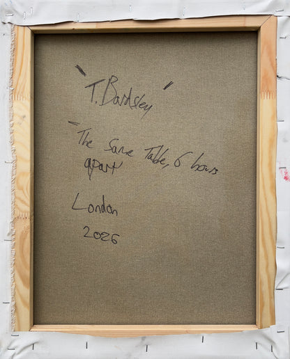 Theo Bardsley | 6 Hours Later (liet. Po 6 valandų), 2026 | Drobė, aliejus,  51 x 41 cm