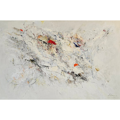 Vytenis Lingys | Vartai į saulę, 2022 | Drobė, aliejus, 120x180