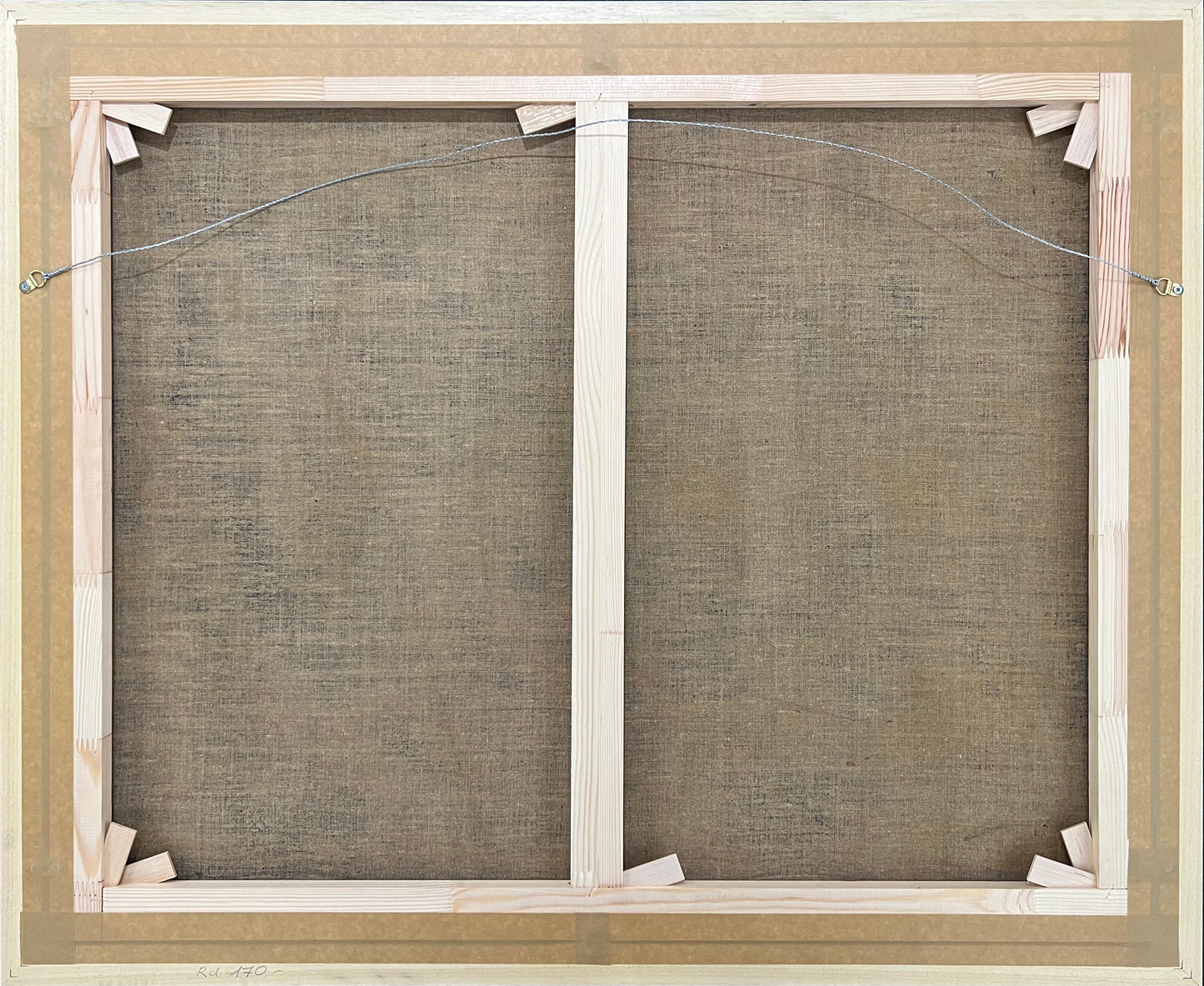 Vytautas Kasiulis | Vyras su gaidžiu | Aliejus, drobė, 65x81 (72x87.5)