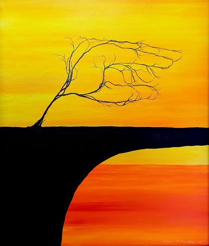 Vladimiras Mackevičius | Susitikimas (triptikas), 2008 | Drobė, aliejus, visi po: 70x60 (86,5x76,5)