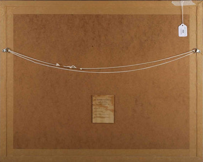 Emmanuel Mane-Katz | The Black Bull / Juodas bulius | Akvarėlė, popierius, 43x59 (56.5x61)