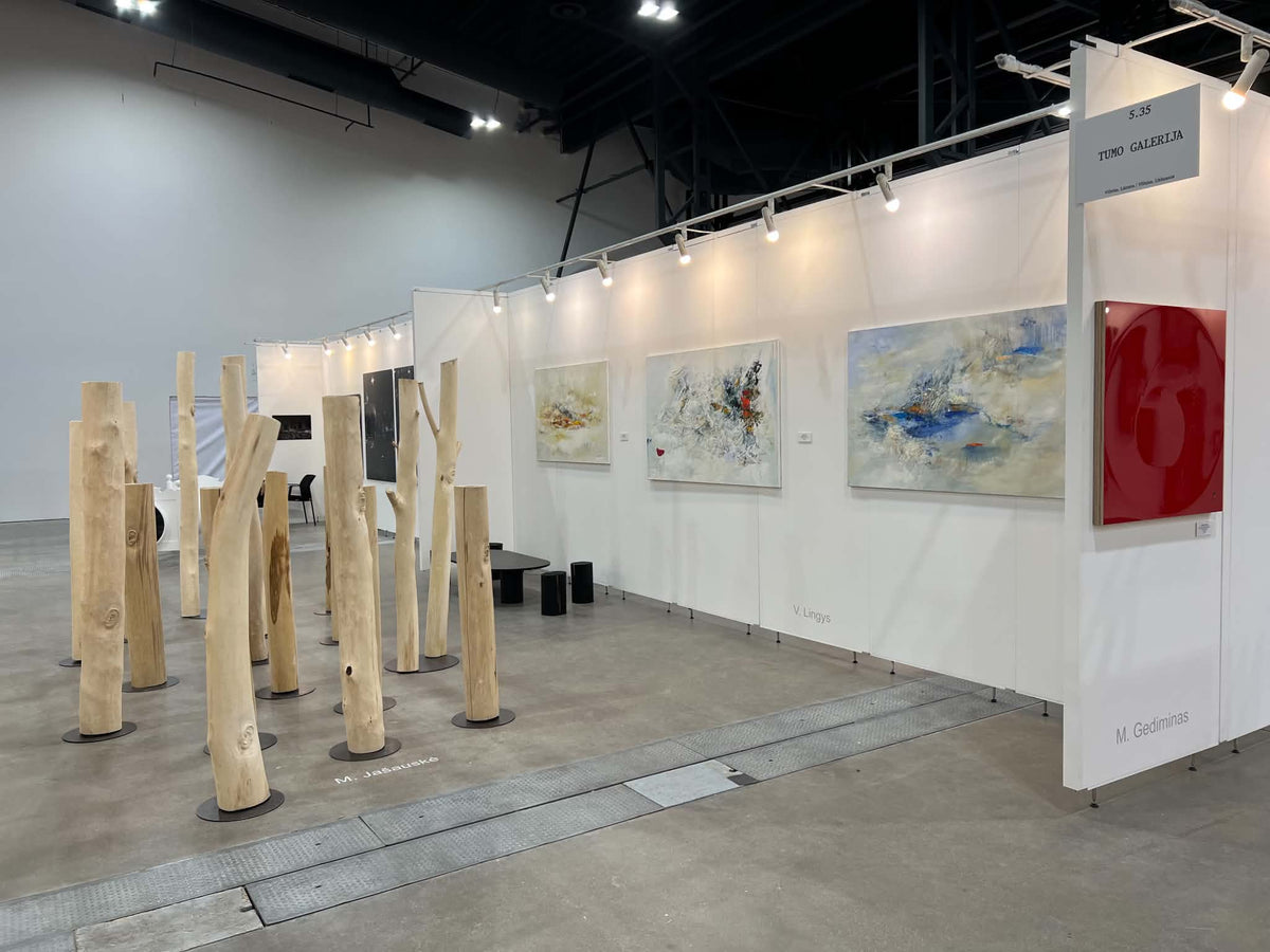 TUMO Gallery booth 5.35 at ArtVilnius 2026