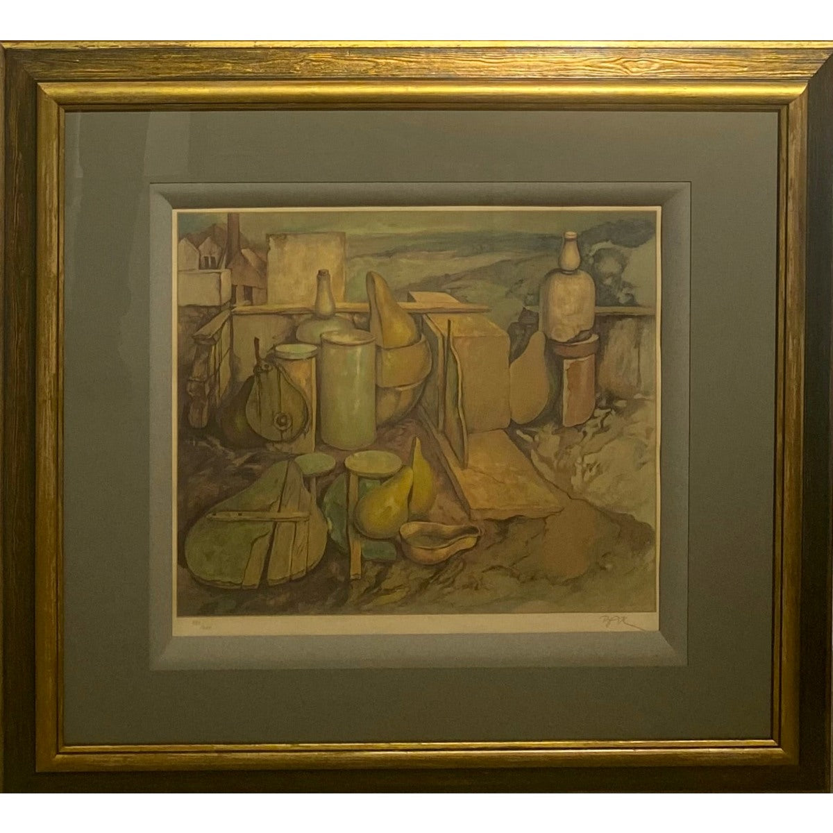 Samuel Bak | Stillleben, 2020 | Litografija, 42x50 (80x88)
