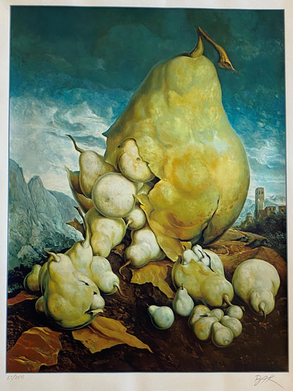 Samuel Bak | Study for Legend | Serigraph, facsimile print on wove paper, 55x42 (83x63)