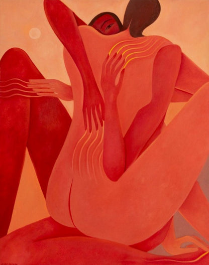 Laura Berger (USA) | A Light Touch I, 2021 | Oil on canvas, 76x61 (79x64)