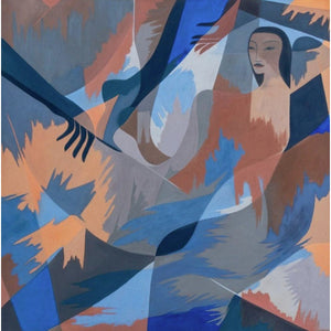 Laura Berger (JAV) | Inside Life III, 2021 | Drobė, aliejus, 91 x 91