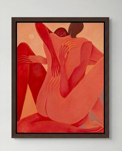 Laura Berger (USA) | A Light Touch I, 2021 | Oil on canvas, 76x61 (79x64)