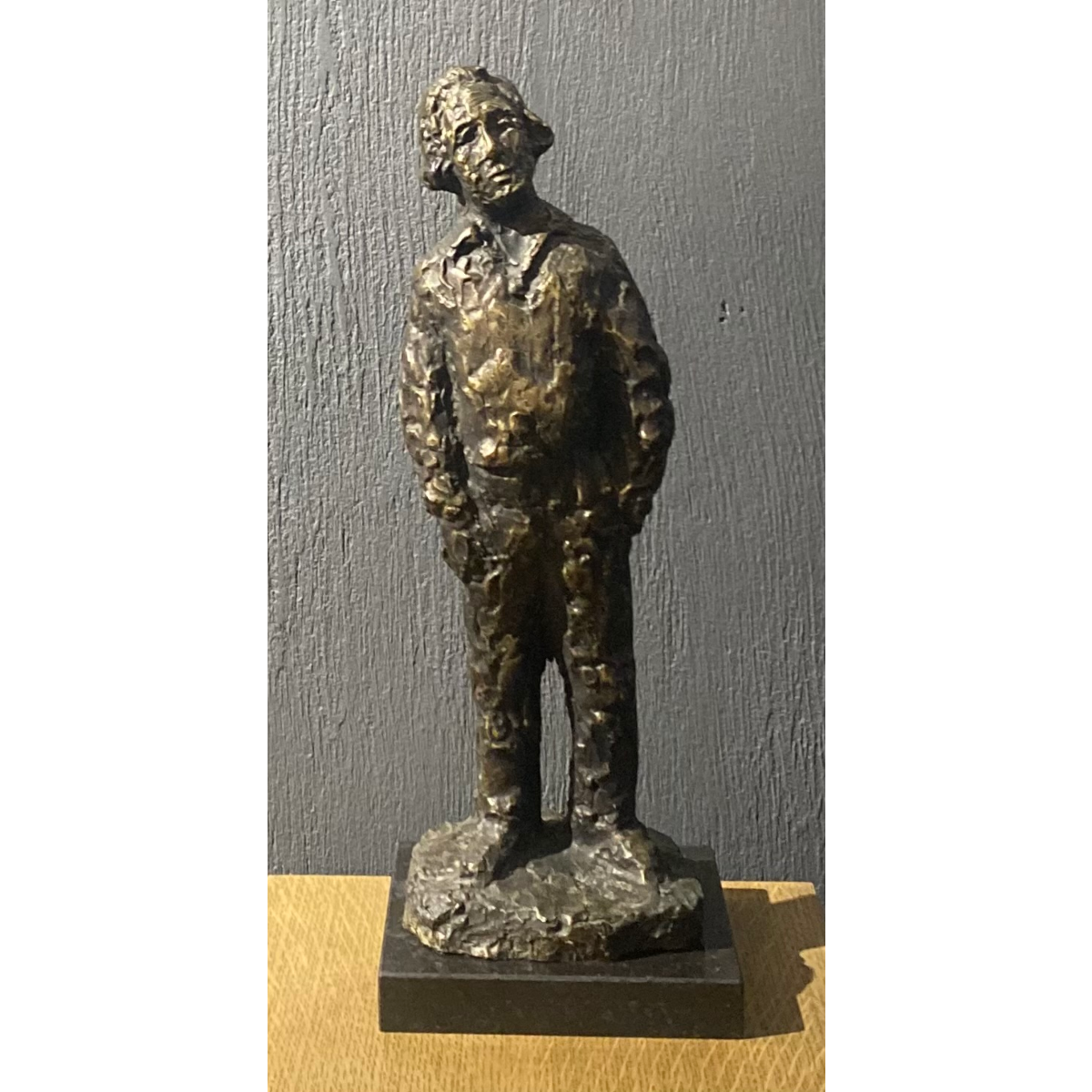 Arbit Blatas | Painter and Sculptor Mane-Katz, 1948 | Bronza, 43×16×15