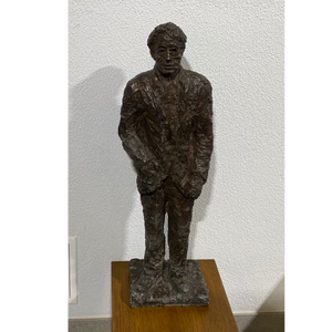 Arbit Blatas | Sculptor Alberto Giacometti, 1952 | Bronze, H:70