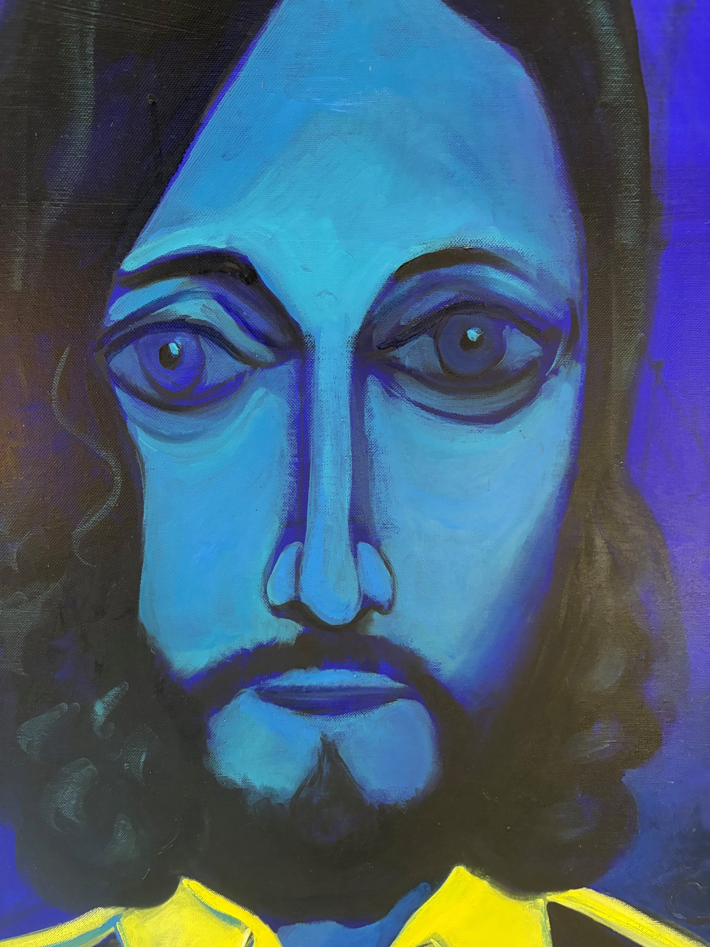 Linas Cicėnas-CICA | Vincent Gallo | Oil on canvas, 90x60