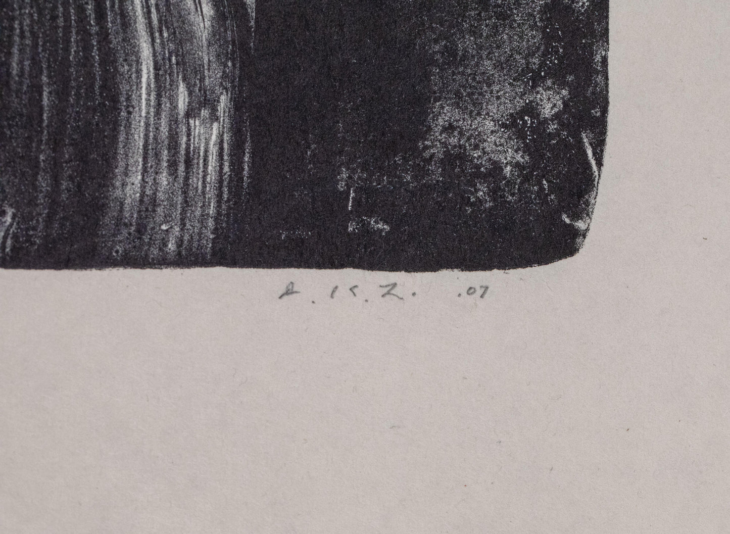 David Lynch (JAV) | New Head, 2017, 16/30  | Litografija, japoniškas pop., 49x65 (77x93x5 cm)