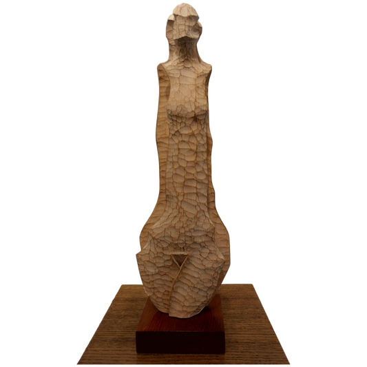 Pierre Dedieu (1928-2013, Prancūzija) | Smuikininkė, 1950 | Medis (liepa), 53x17.5x11