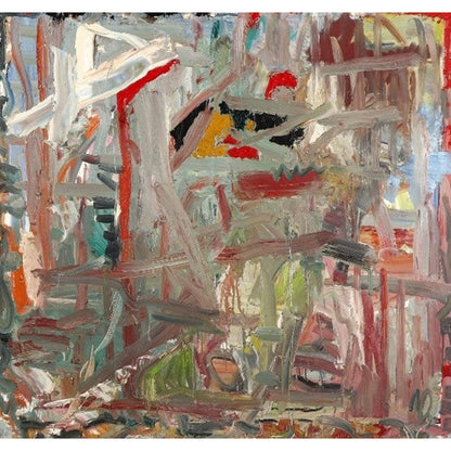 Vytautas Dubauskas | Opus No 2, 1992 | Aliejus, drobė, 140x150 (145x155