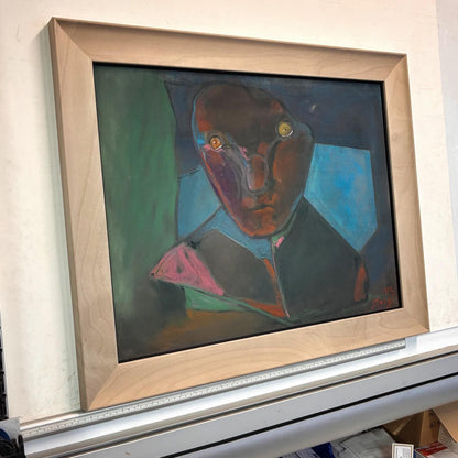 Stasys Eidrigevičius | The Night Watchman, 1992 | Pastel on paper, 48.5x63