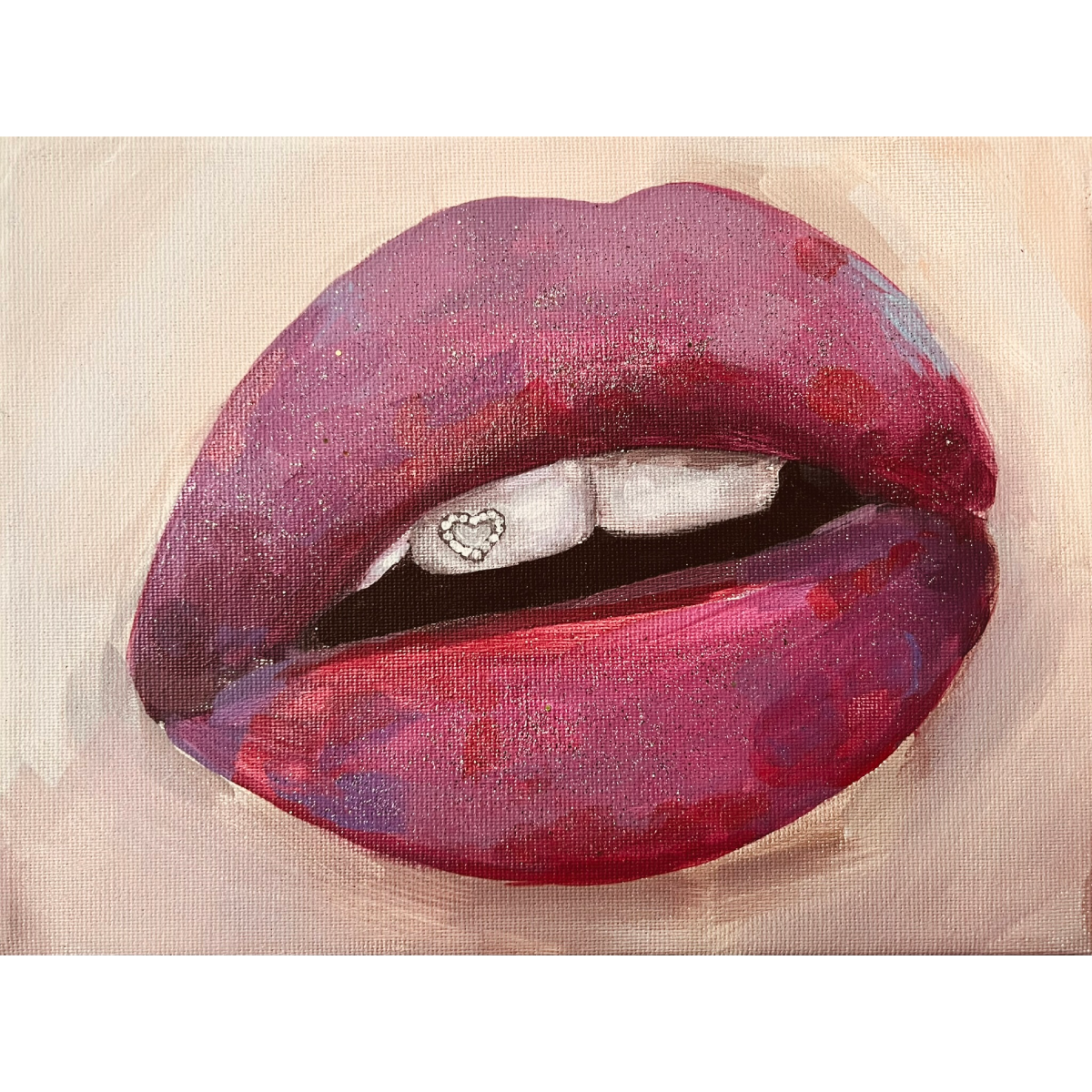 Gabrielė Šermukšnytė | Babydoll, 2025 | Acrylic on canvas, 18x24