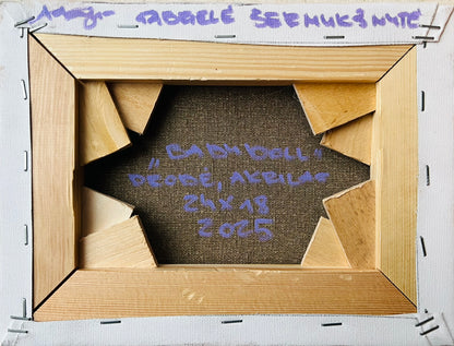 Gabrielė Šermukšnytė | Babydoll, 2025 | Acrylic on canvas, 18x24