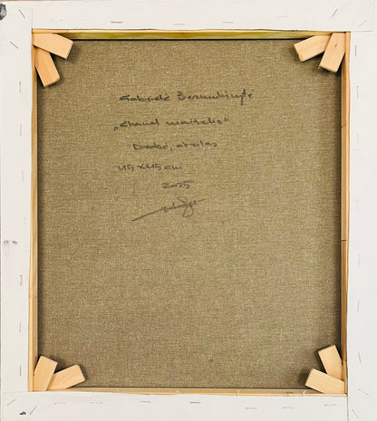 Gabrielė Šermukšnytė | Chanel maišelis, 2025 | Acrylic on canvas, 45x45