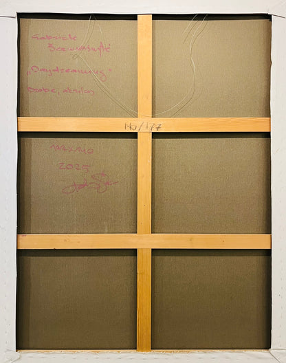 Gabrielė Šermukšnytė | Daydreaming, 2024 | Drobė, akrilas, 177x140 