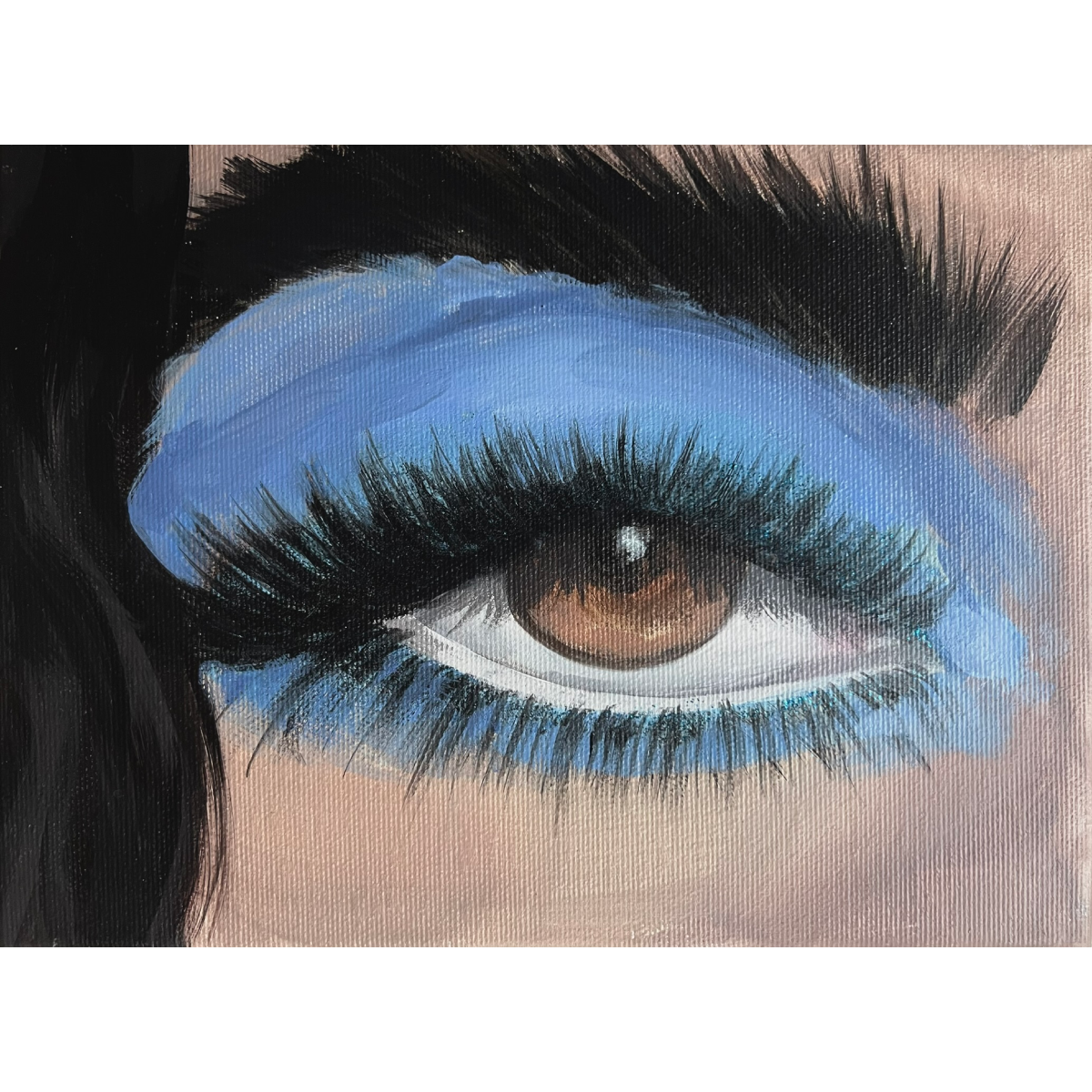 Gabrielė Šermukšnytė | Feeling Blue, 2025 | Acrylic on canvas, 18x24