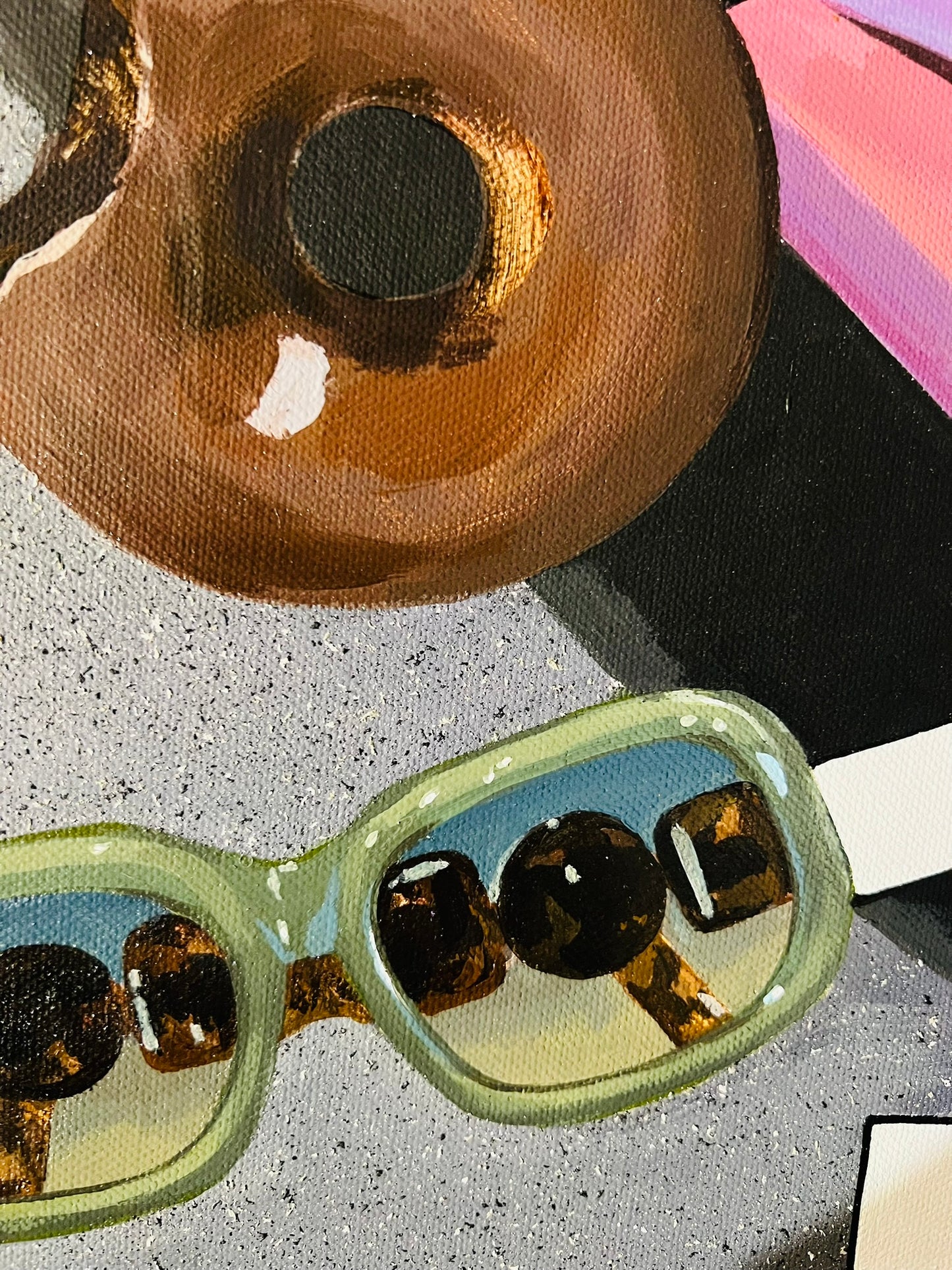 Gabrielė Šermukšnytė | Haters Gonna Hate, 2024 | Acrylic on canvas, 60x50