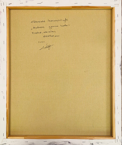 Gabrielė Šermukšnytė | Haters Gonna Hate, 2024 | Acrylic on canvas, 60x50