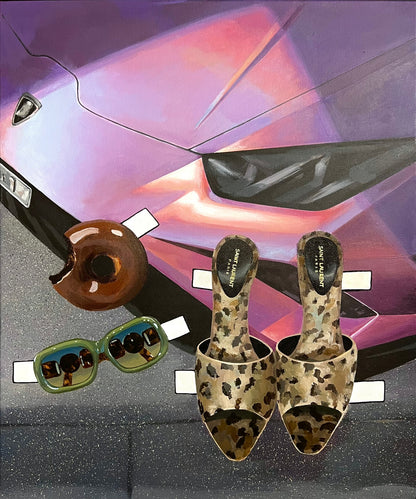 Gabrielė Šermukšnytė | Haters Gonna Hate, 2024 | Acrylic on canvas, 60x50