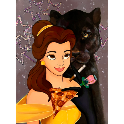 Gabrielė Šermukšnytė | Jimmy, Get Me High, 2023 | Acrylic on canvas, 80x60