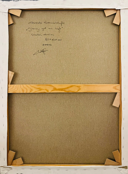 Gabrielė Šermukšnytė | Jimmy, Get Me High, 2023 | Acrylic on canvas, 80x60