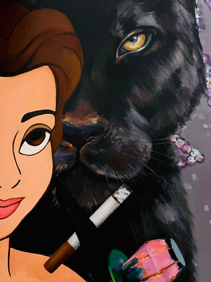 Gabrielė Šermukšnytė | Jimmy, Get Me High, 2023 | Acrylic on canvas, 80x60