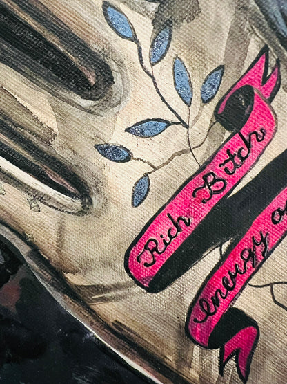 Gabrielė Šermukšnytė | Lover, 2022 | Drobė, akrilas, 40x30