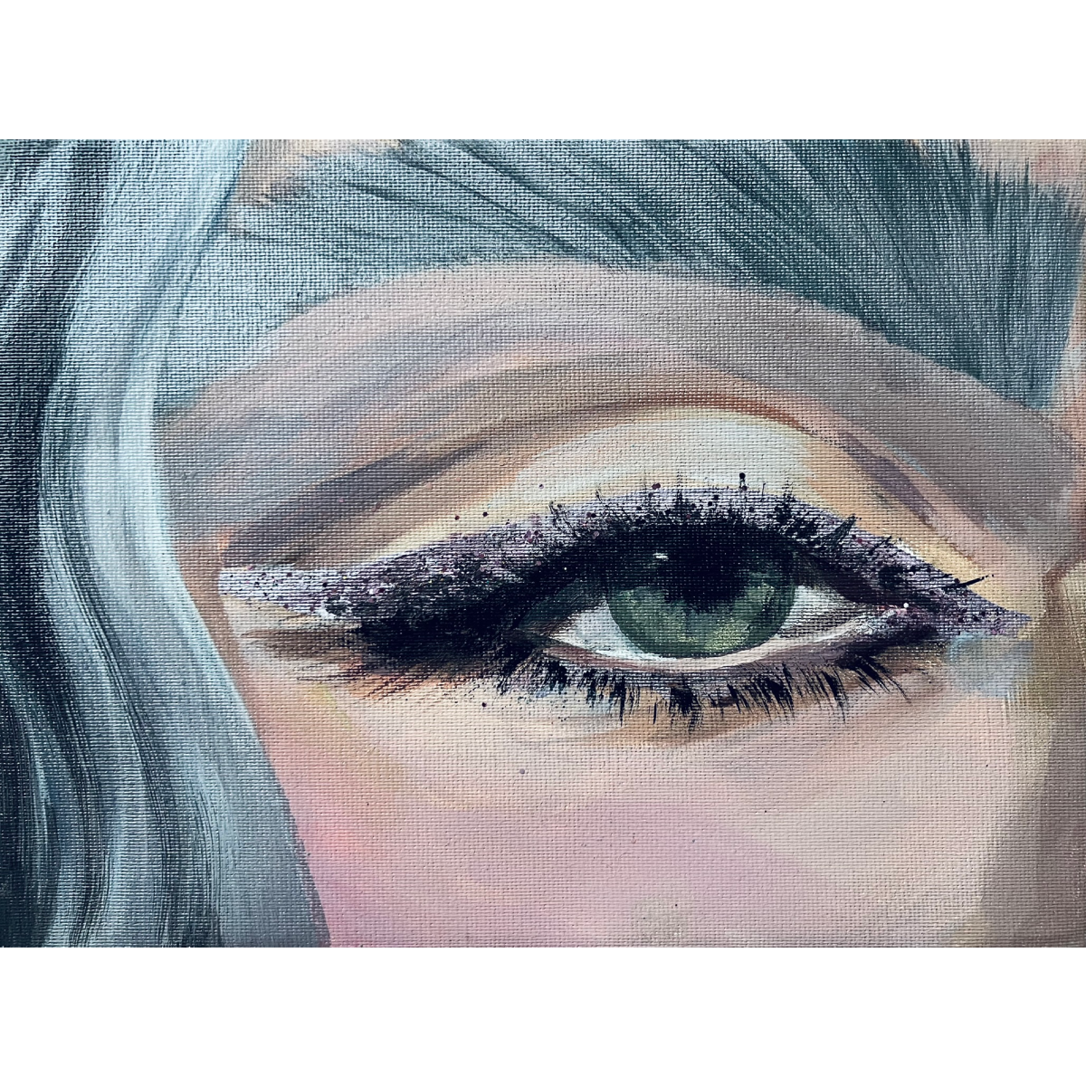 Gabrielė Šermukšnytė | Obsessed, 2025 | Acrylic on canvas, 18x24