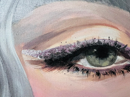 Gabrielė Šermukšnytė | Obsessed, 2025 | Acrylic on canvas, 18x24