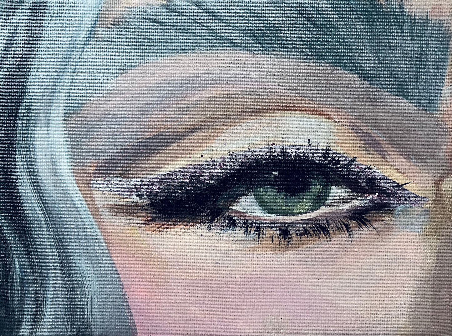 Gabrielė Šermukšnytė | Obsessed, 2025 | Acrylic on canvas, 18x24