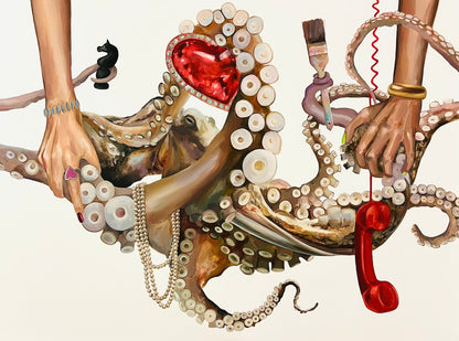 Gabrielė Šermukšnytė | Player, 2025 | Drobė, akrilas, 118x160