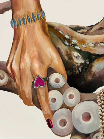 Gabrielė Šermukšnytė | Player, 2025 | Drobė, akrilas, 118x160